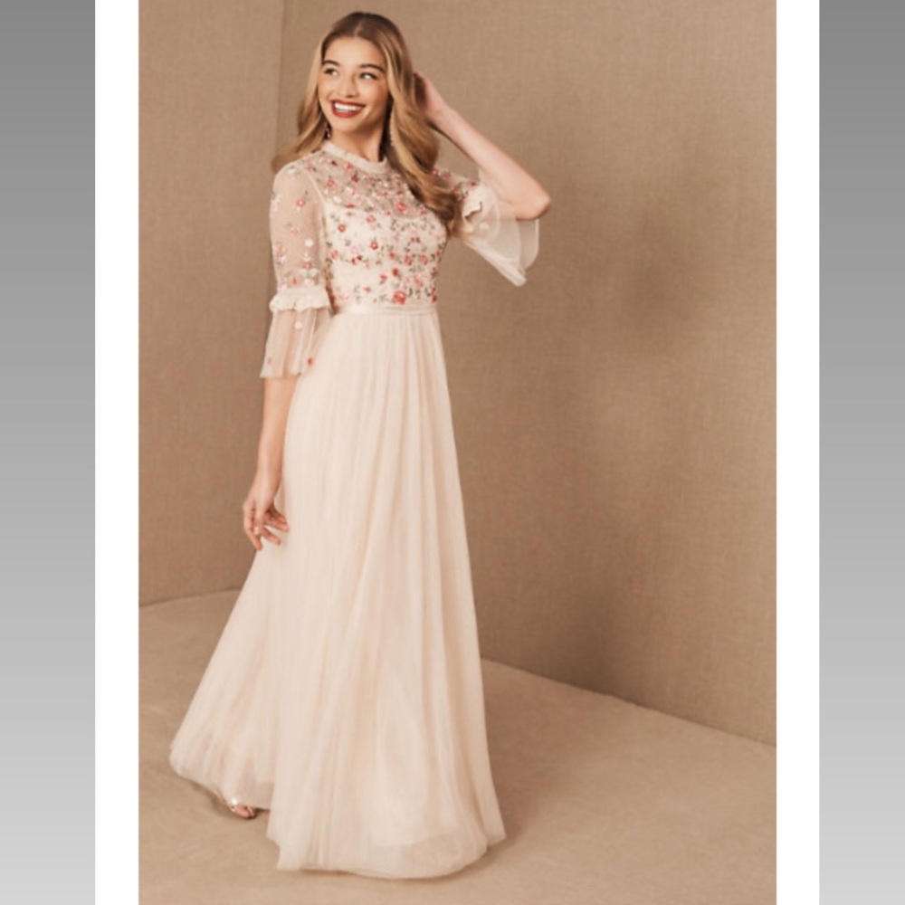 Needle & Thread Butterfly Meadow Gown NWT